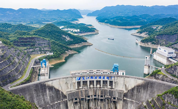 漏液监测构皮滩电力板块项目